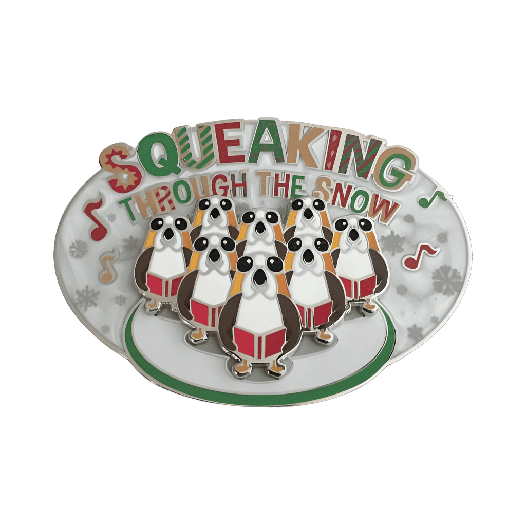 Squeaking Through the Snow Disney pin