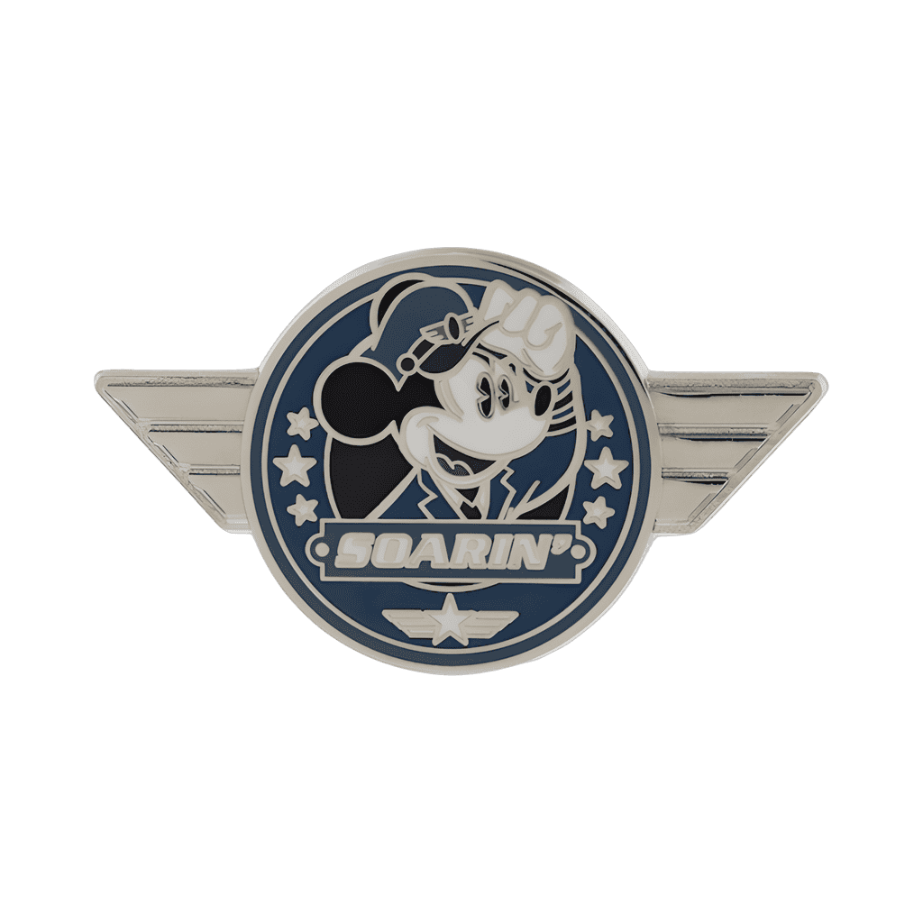 Captain Mickey Aviator Wings Disney pin