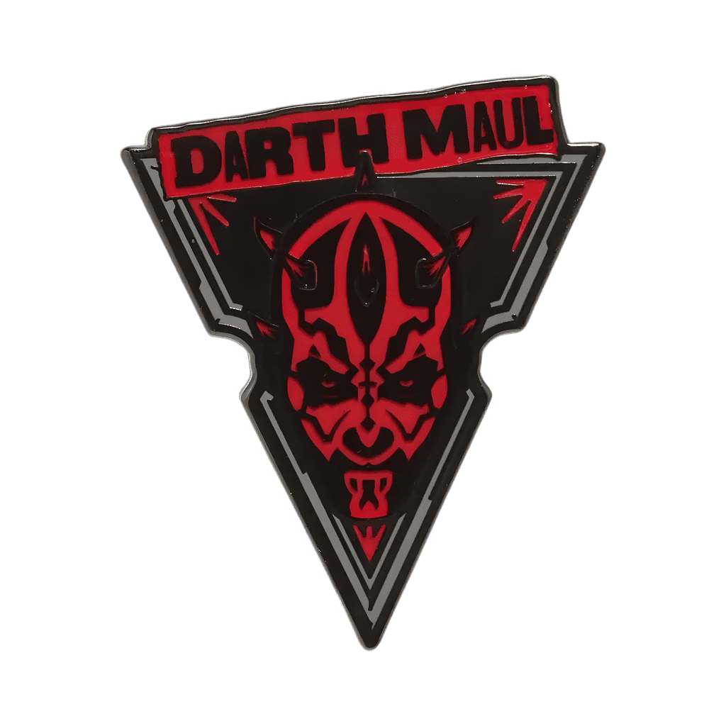 Darth Maul Name Disney pin