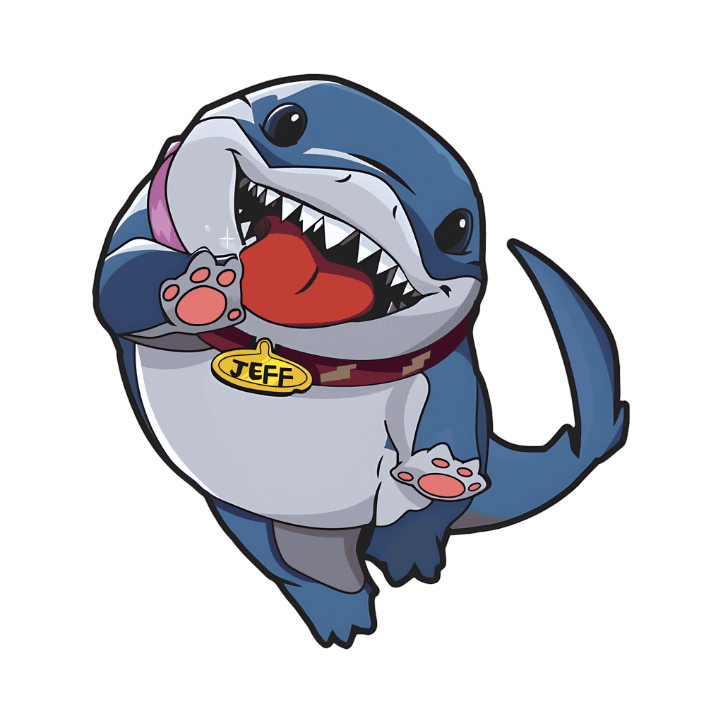 Jeff the Land Shark Disney pin
