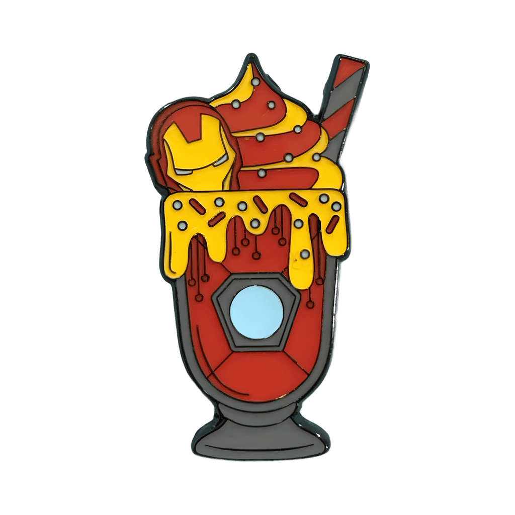 Ironman Milkshake Disney pin