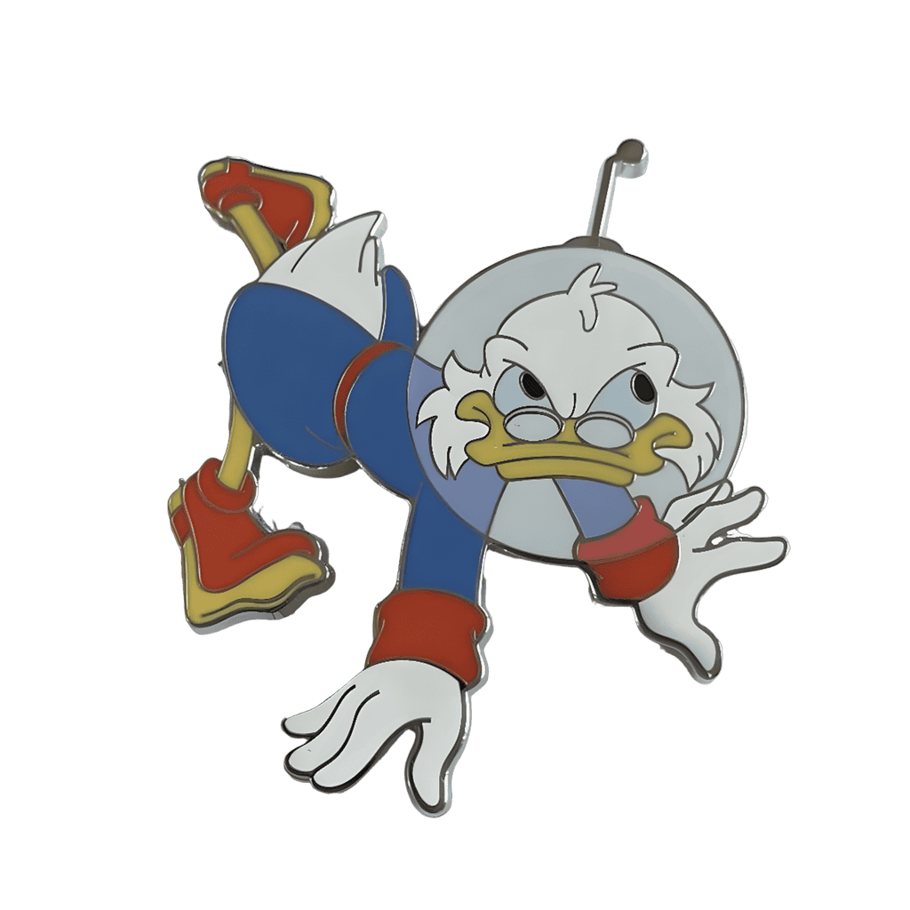 Scrooge McDuck in Space Helmet Disney pin