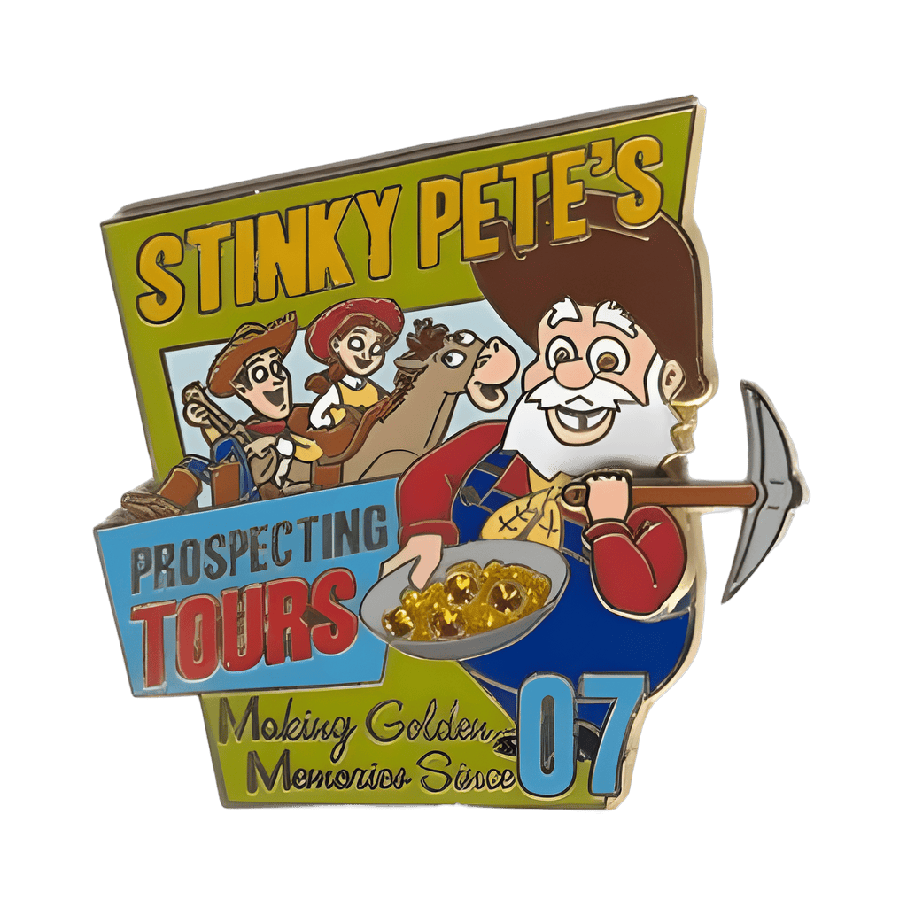 Stinky Pete's Prospecting Tours Disney pin