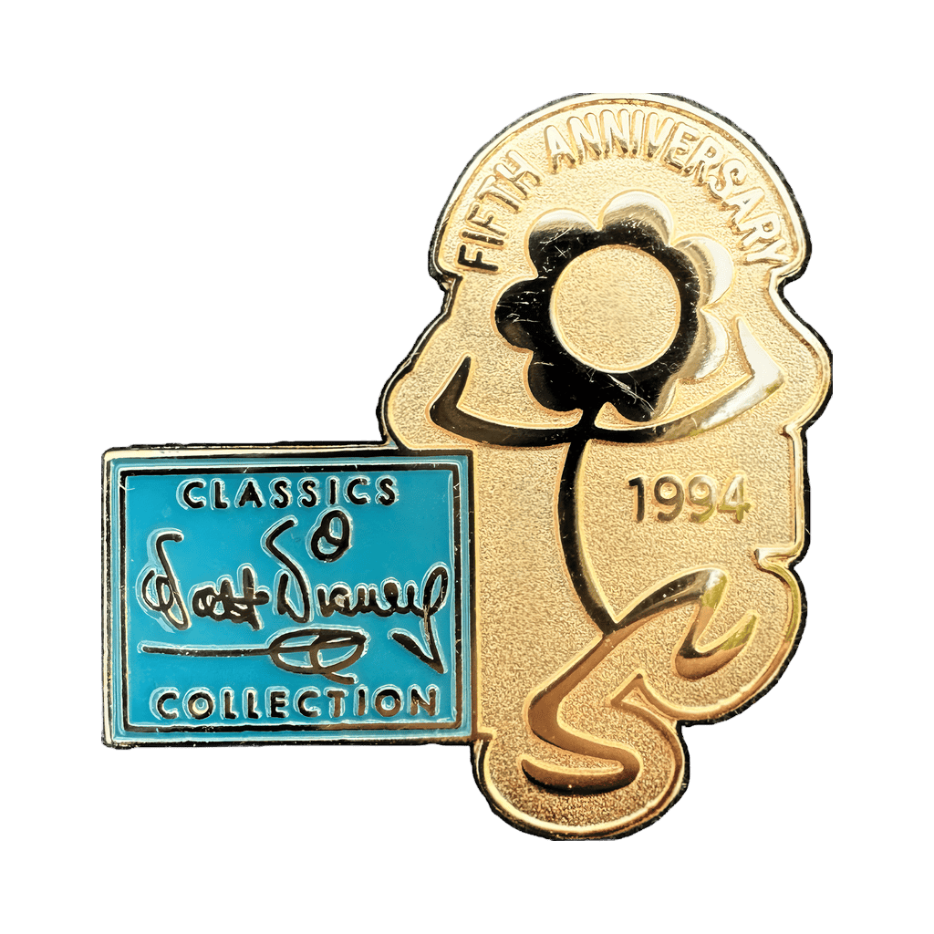 5th Anniversary (1994/Dancing Flower) Disney pin