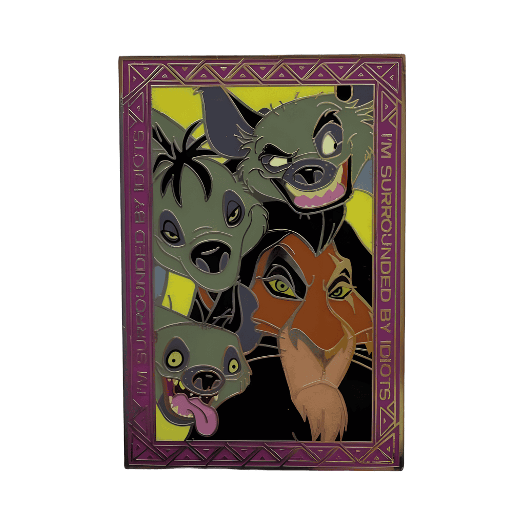 Scar & Hyenas Lion King 30th Anniversary Disney pin