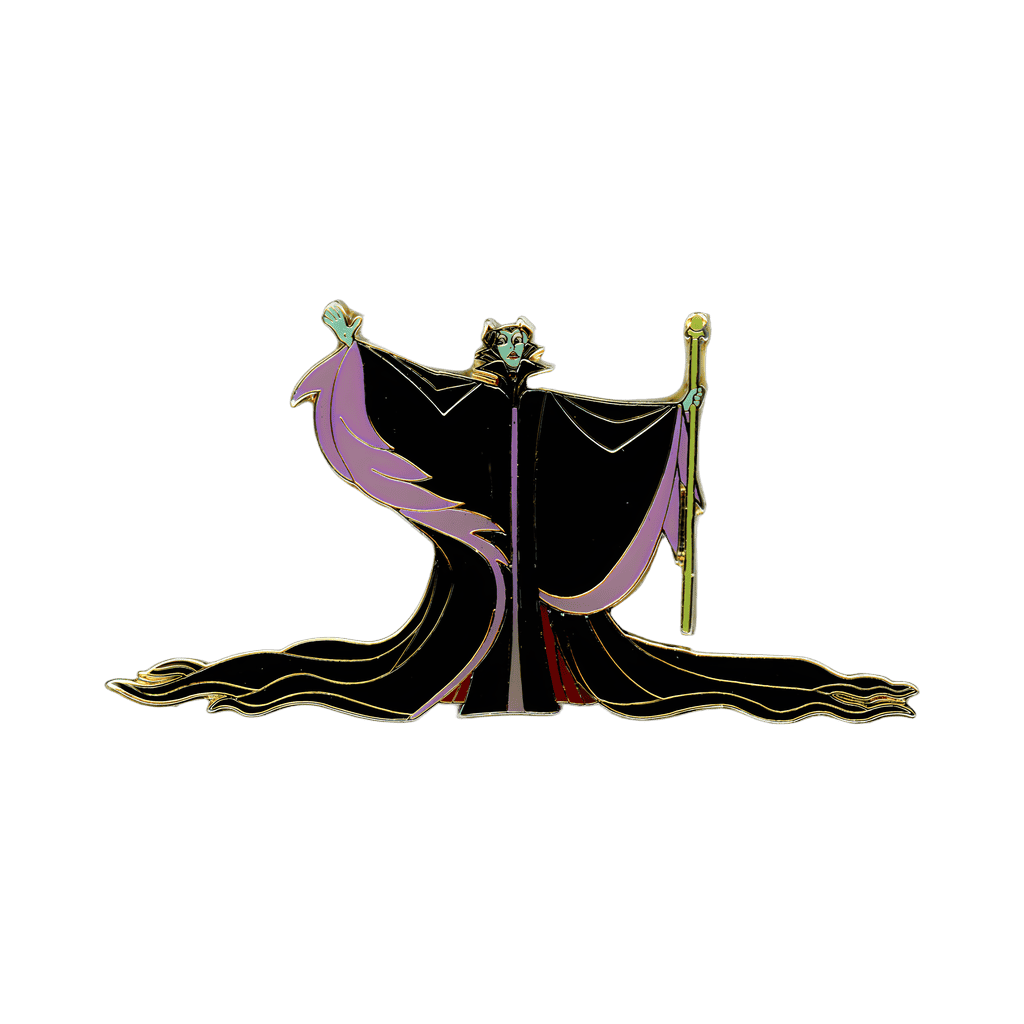The Villains of Disney Deluxe Framed Set — Maleficent Casting a Spell Disney pin