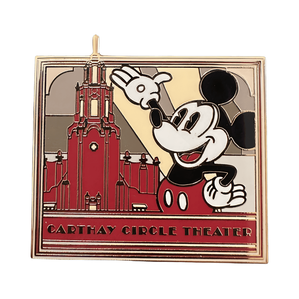 Disney California Adventure Booster Set - Carthay Circle Theater Disney pin