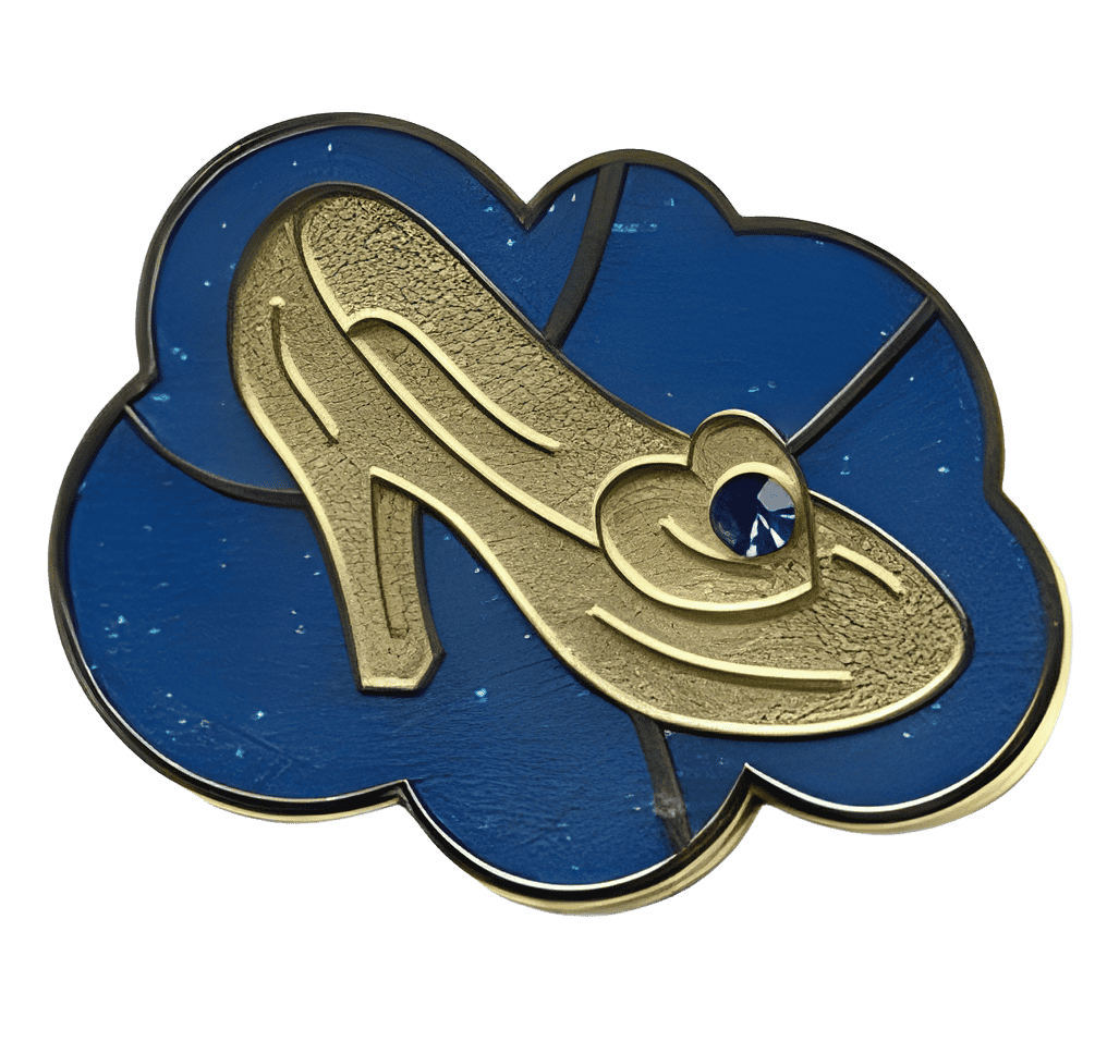 Glass Slipper Icon Disney pin