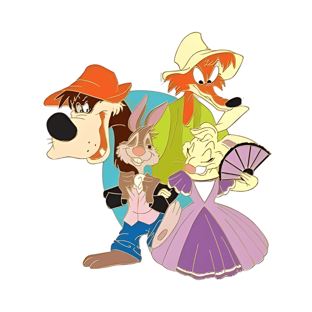 Br'er Rabbit, Br'er Fox, Br'er Bear Disney pin
