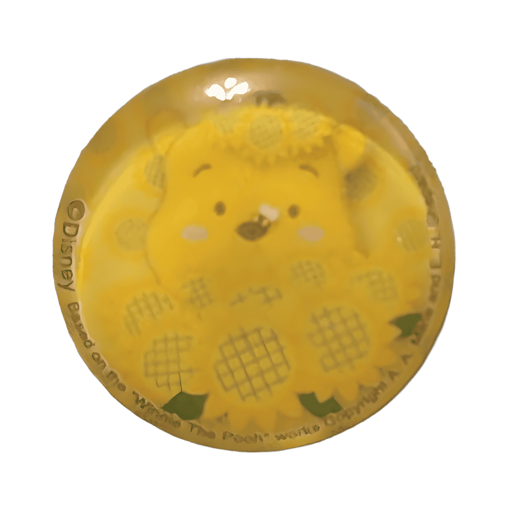 Pooh with sunflower bouquet Disney pin
