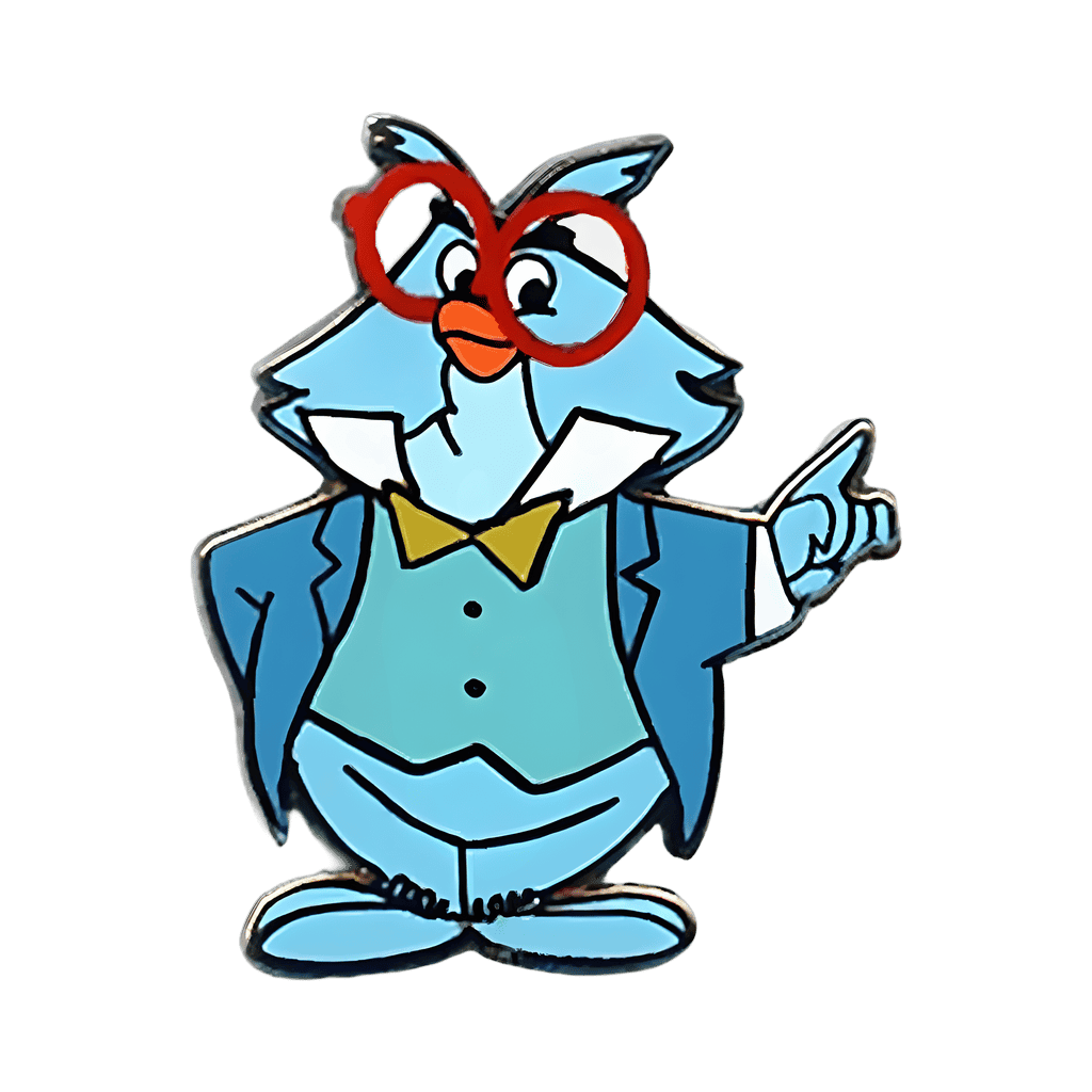 Professor Owl Disney pin