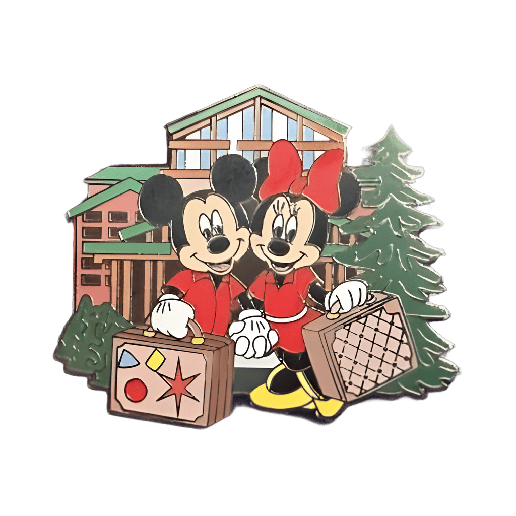 Mickey and Minnie Disney pin
