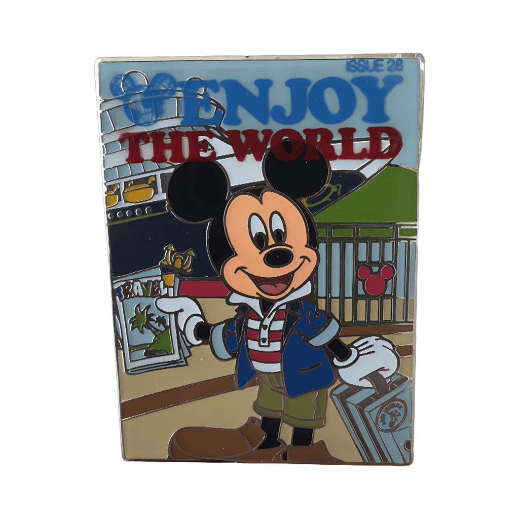 Enjoy the World Mickey Disney pin