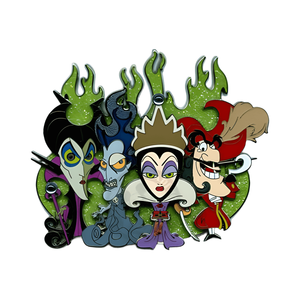 Darren Wilson - Big Head Villain Roundup Disney pin