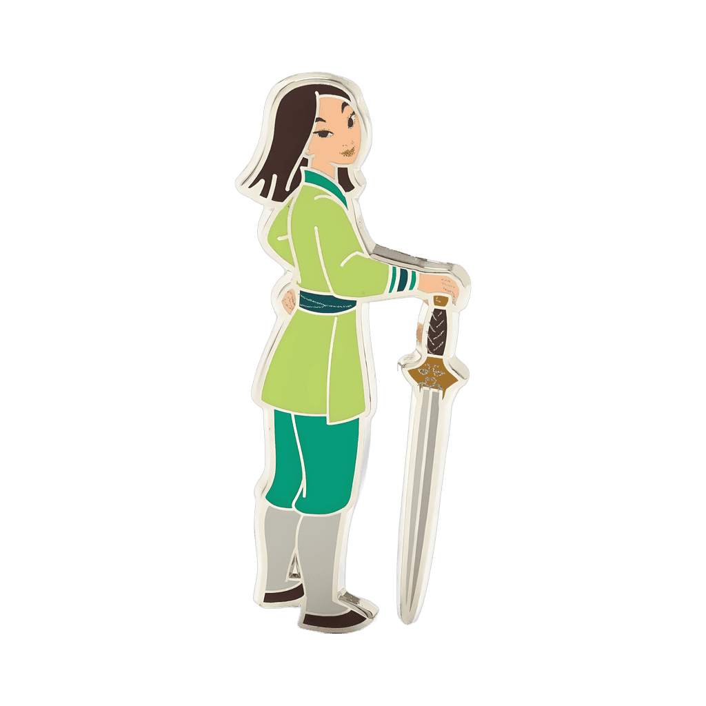 Mulan with Sword Disney pin