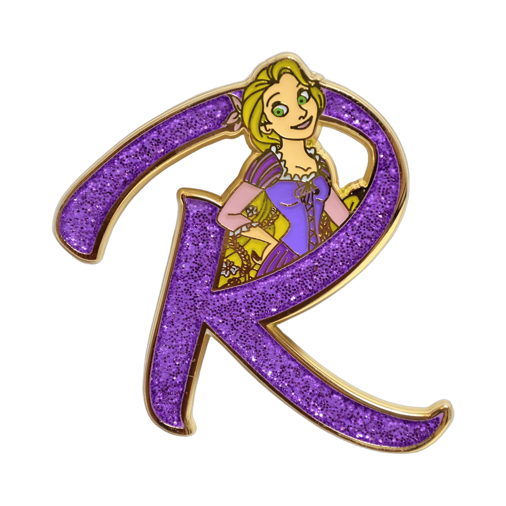 R is for Rapunzel Disney pin