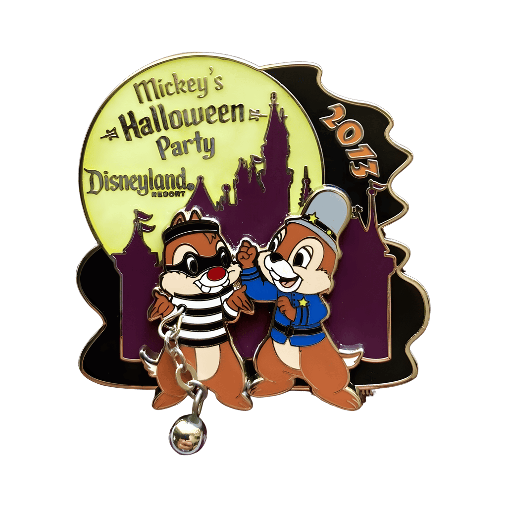 Cop Chip and Robber Dale Disney pin