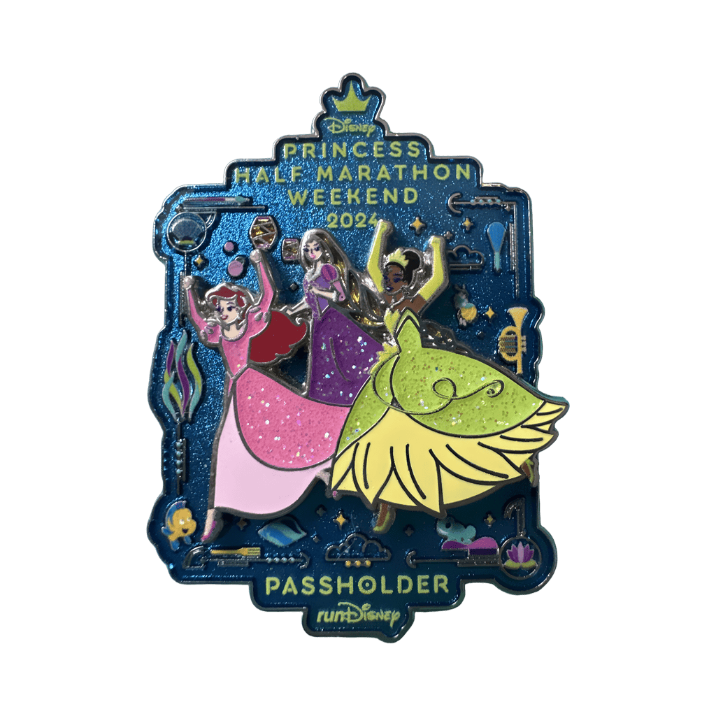 Princess Half Marathon Weekend 2024 Disney pin
