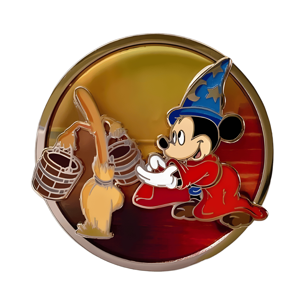 Bewitched Broom - Fantasia Disney pin