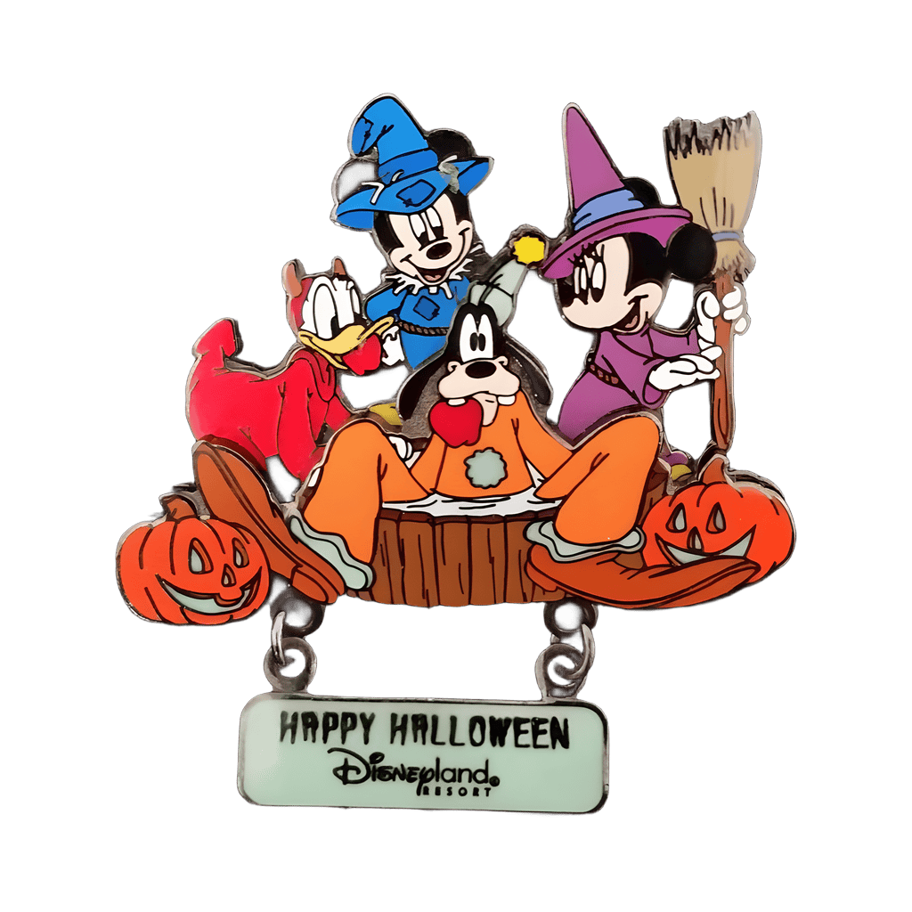 Dunkin' Goofy with Donald, Mickey and Minnie Disney pin