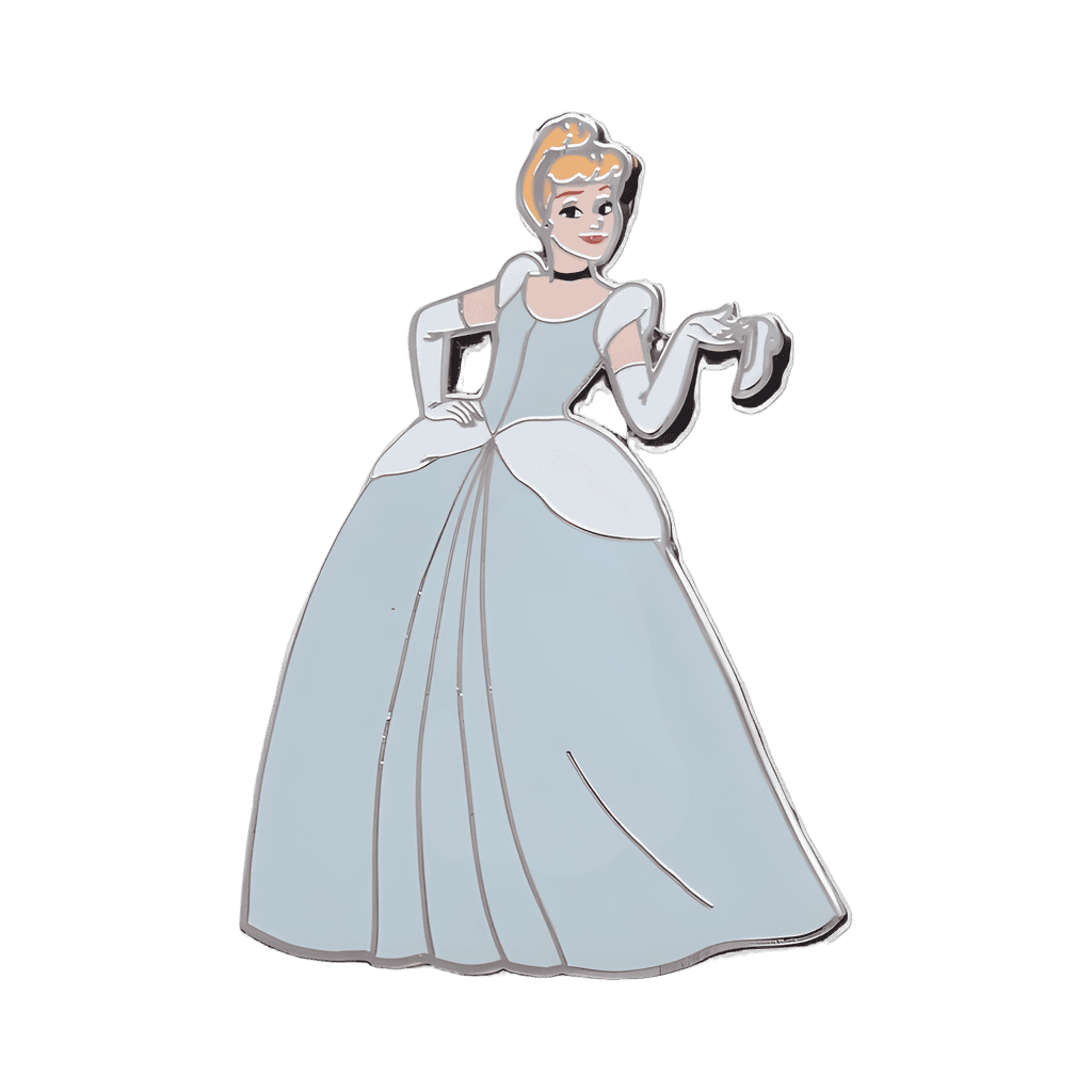 Cinderella with Slipper Disney pin
