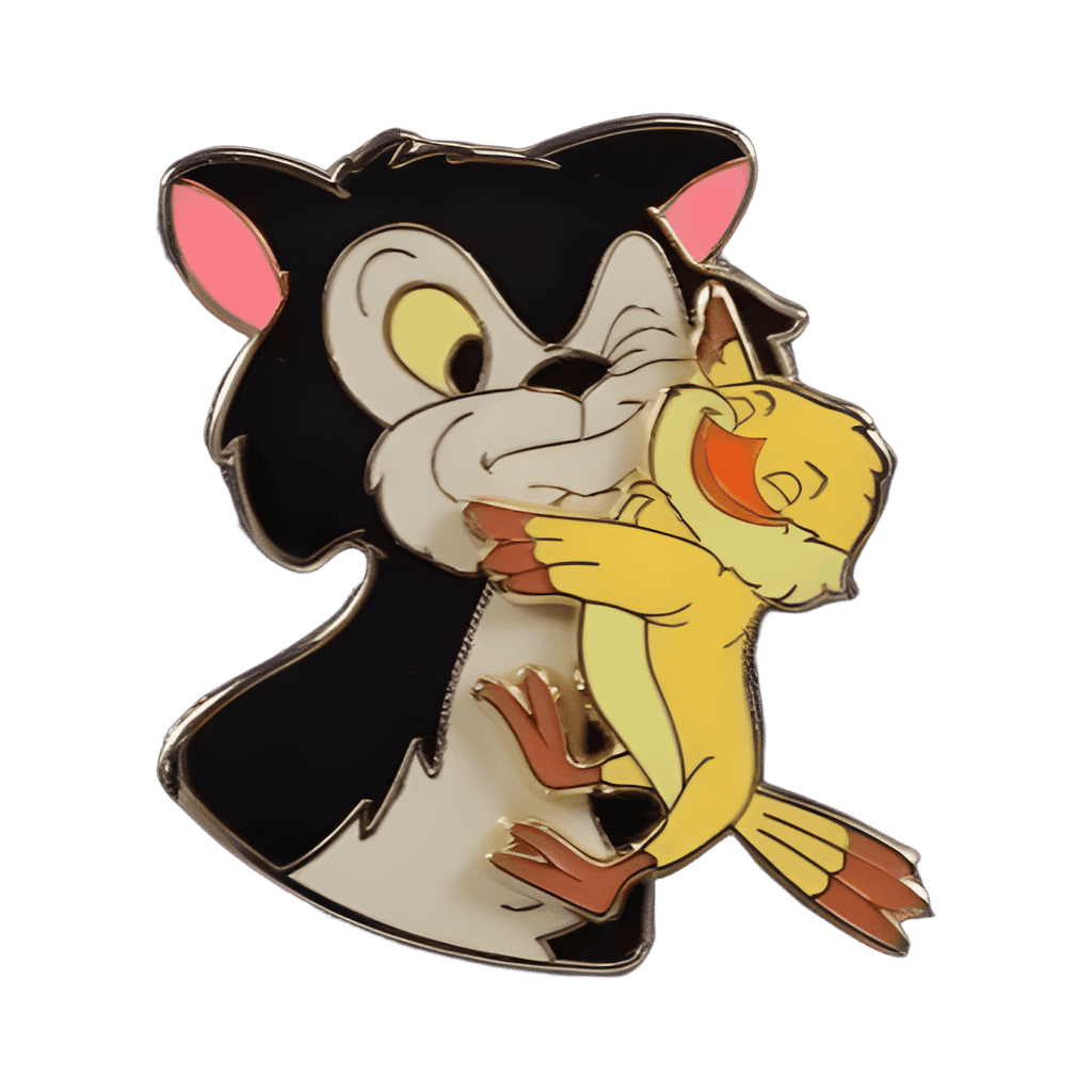 Frankie and Figaro Disney pin