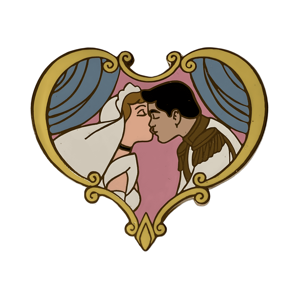 Wedding Cinderella and Prince Disney pin