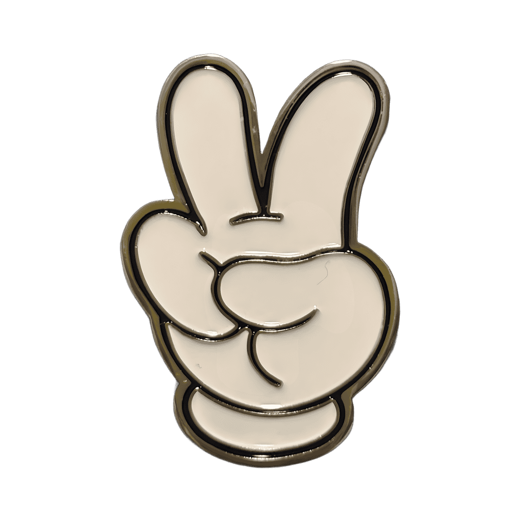 Mickey Peace Sign Disney pin