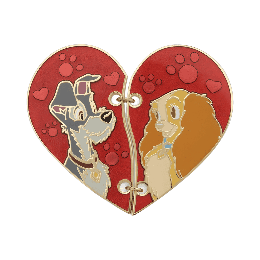 Lady and the Tramp Disney pin