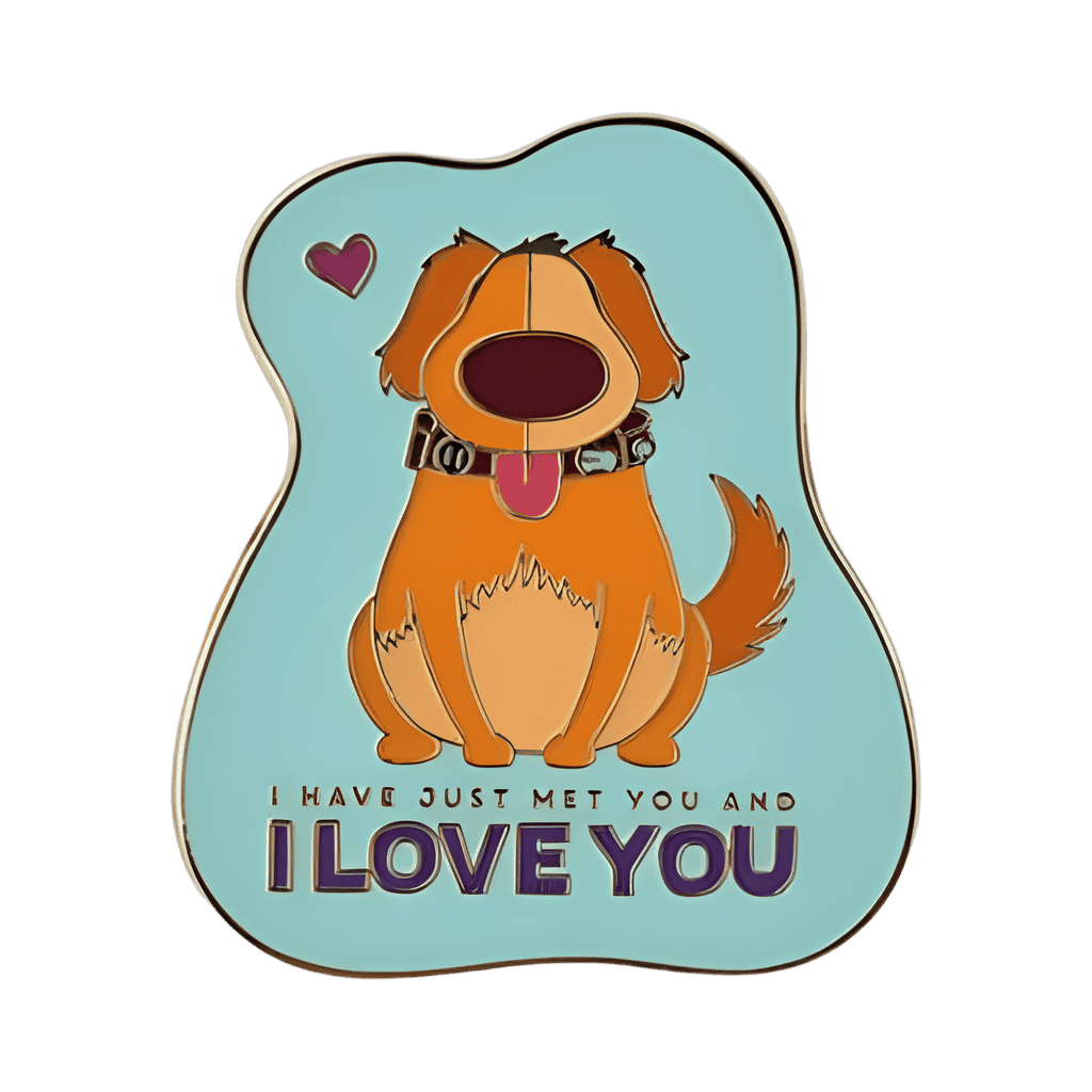 I Have Just Met You And I Love You Disney pin