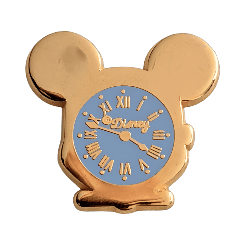Mickey Clock (Blue) Disney pin