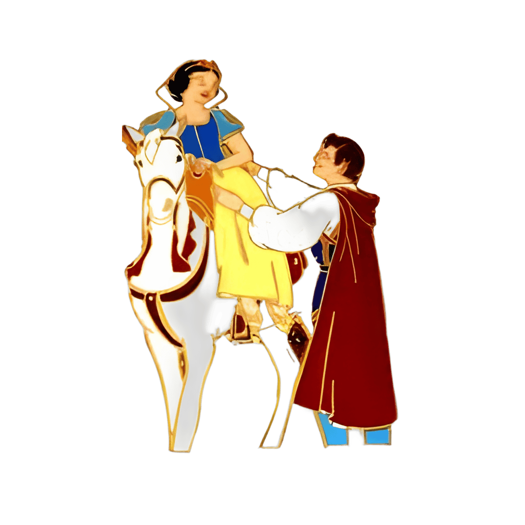 Snow White and The Prince Disney pin