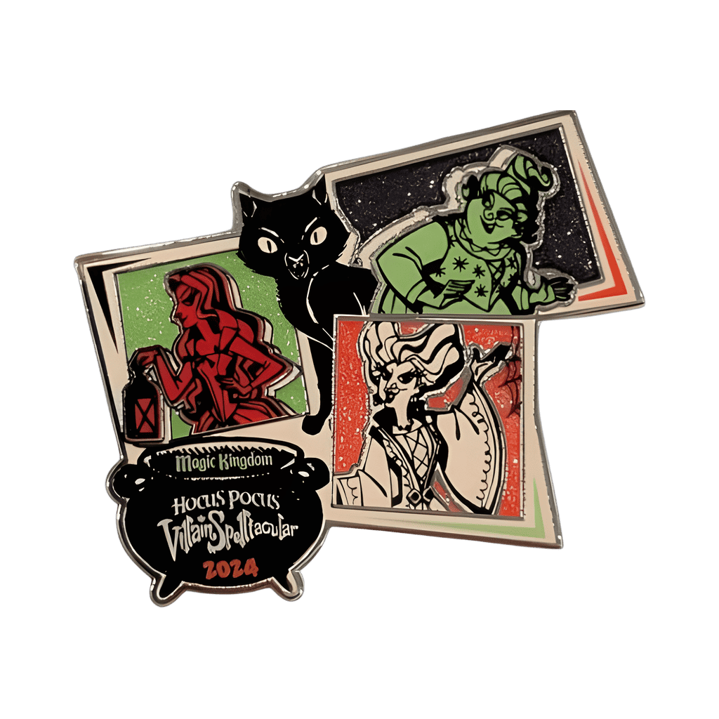 Hocus Pocus Villain Spelltacular Logo Disney pin