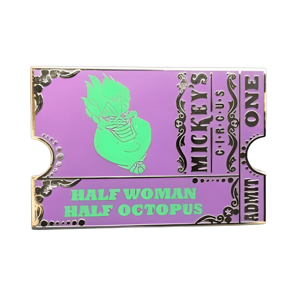 Ursula as Half Woman Half Octopus Ticket CHASER Disney pin