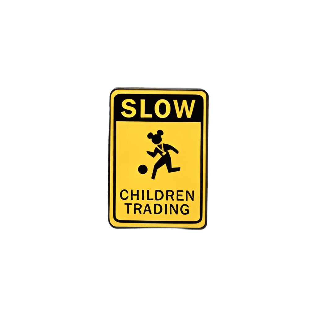Trade City Road Signs - Slow Children Trading Disney pin