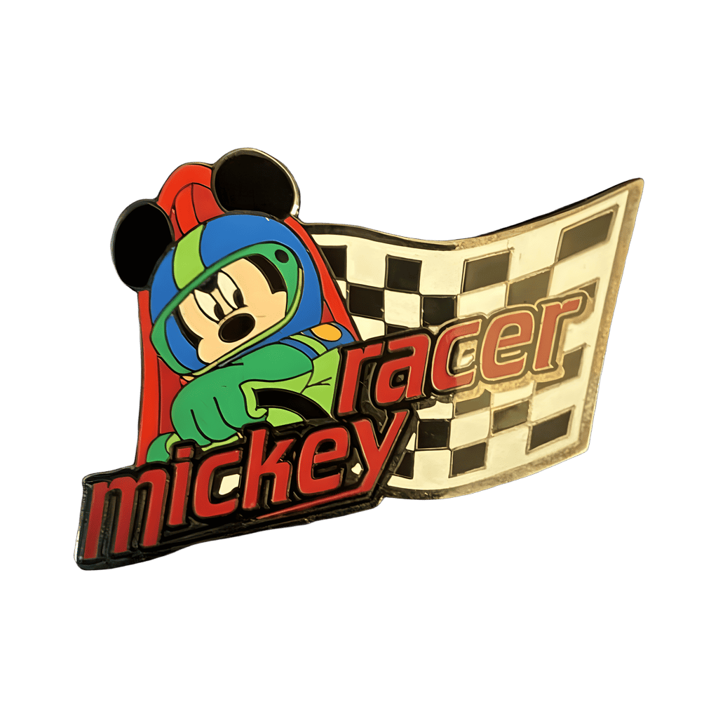 Racer Mickey Disney pin
