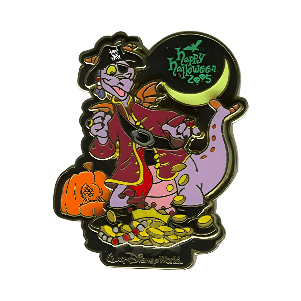 Figment as Pirate at EpCot Disney pin