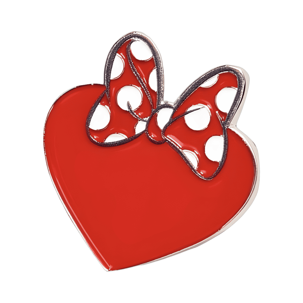 Valentine’s Day Bow Heart Disney pin