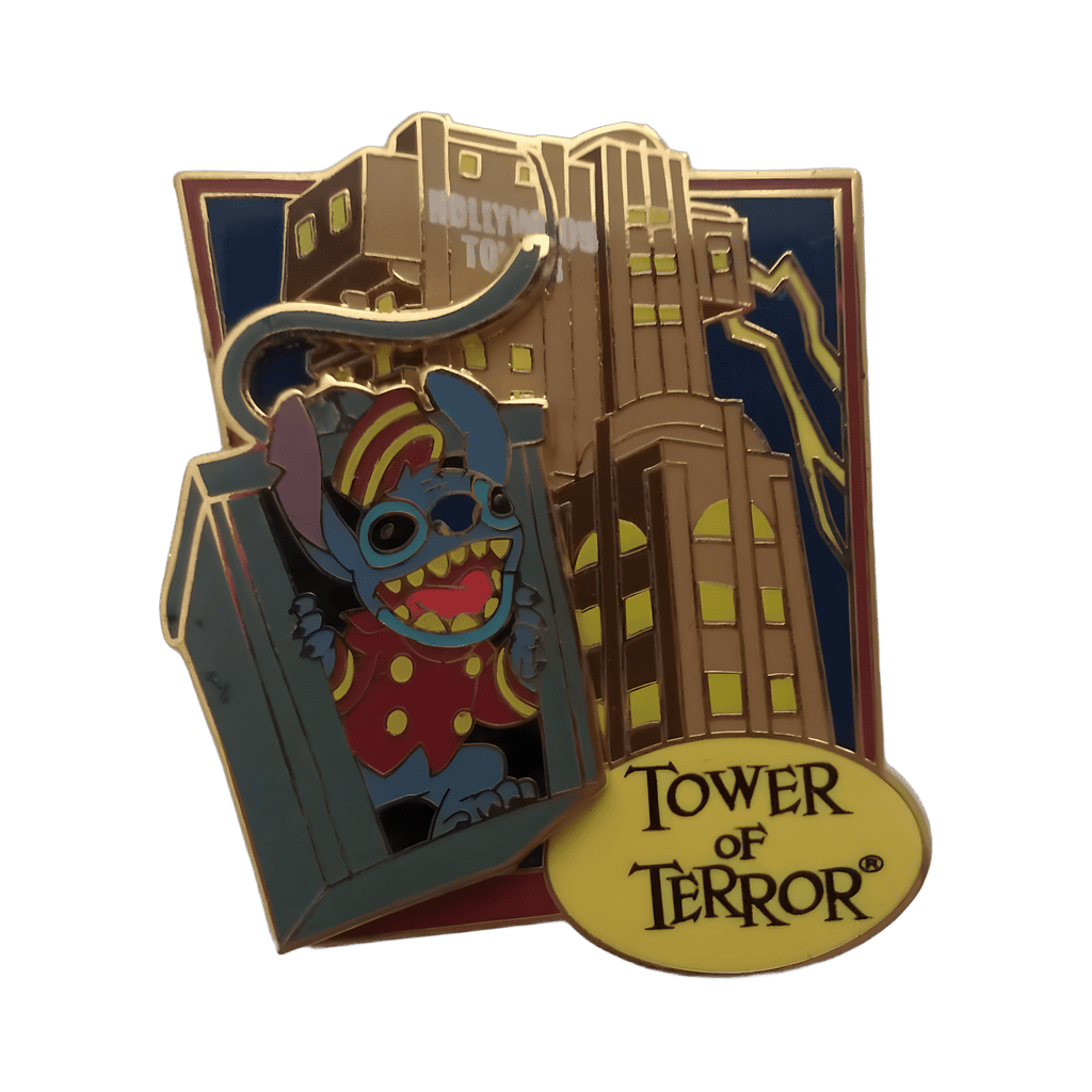 Tower of Terror Stitch Disney pin