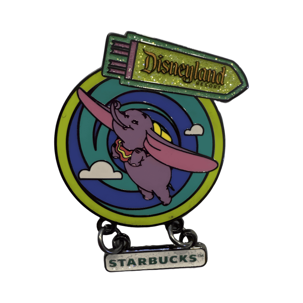 Dumbo - Disneyland Starbucks Disney pin