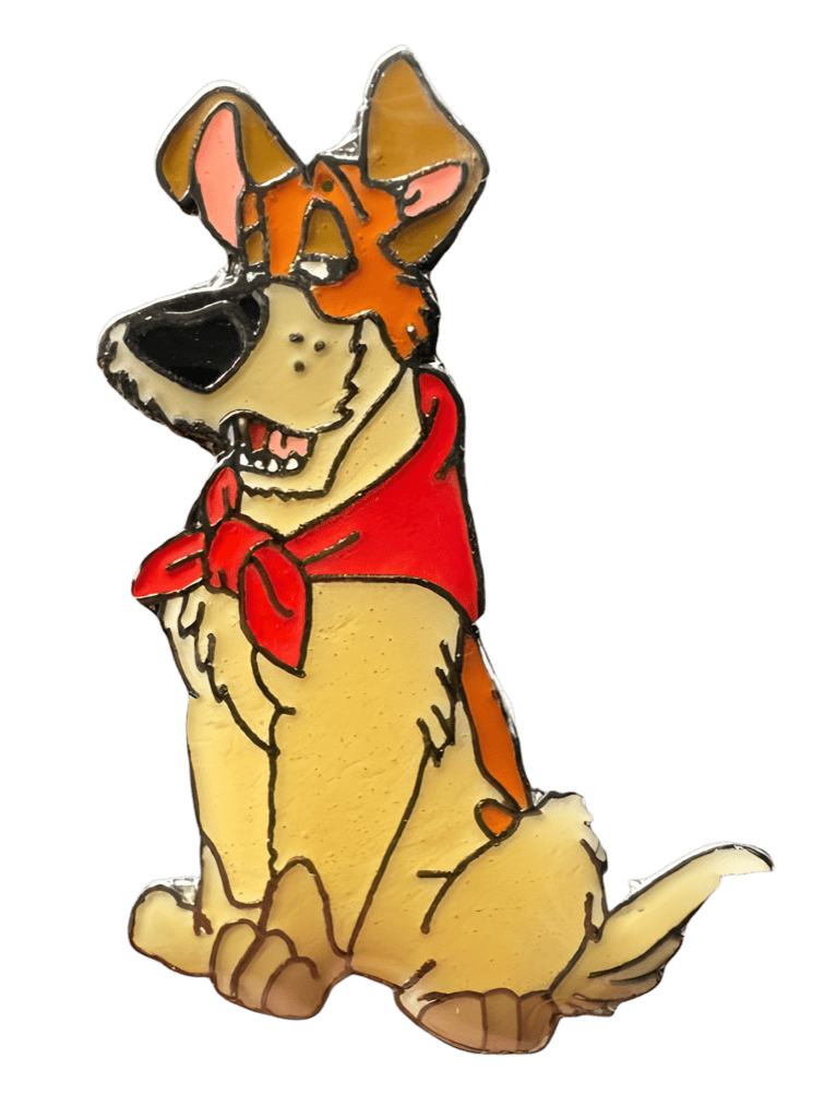 Dodger Sitting Disney pin