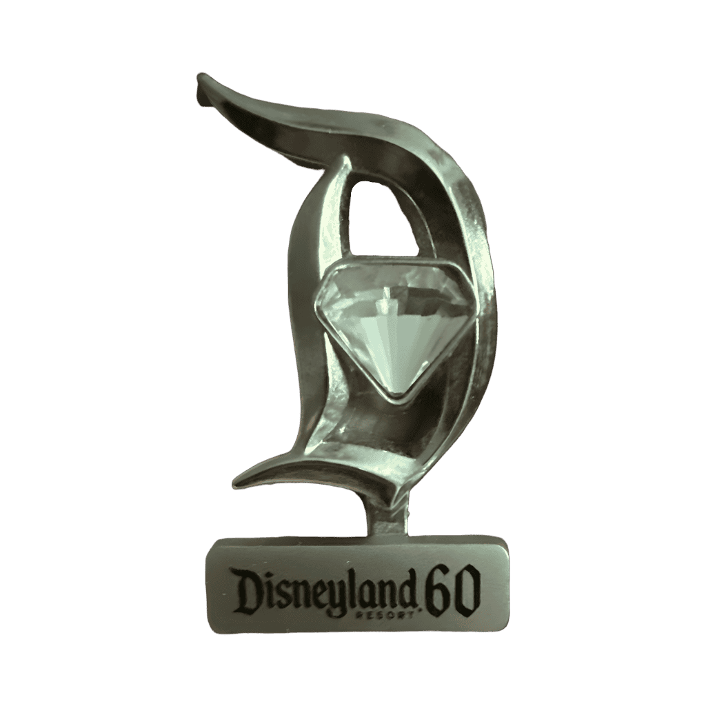 Gothic D Easel Disney pin