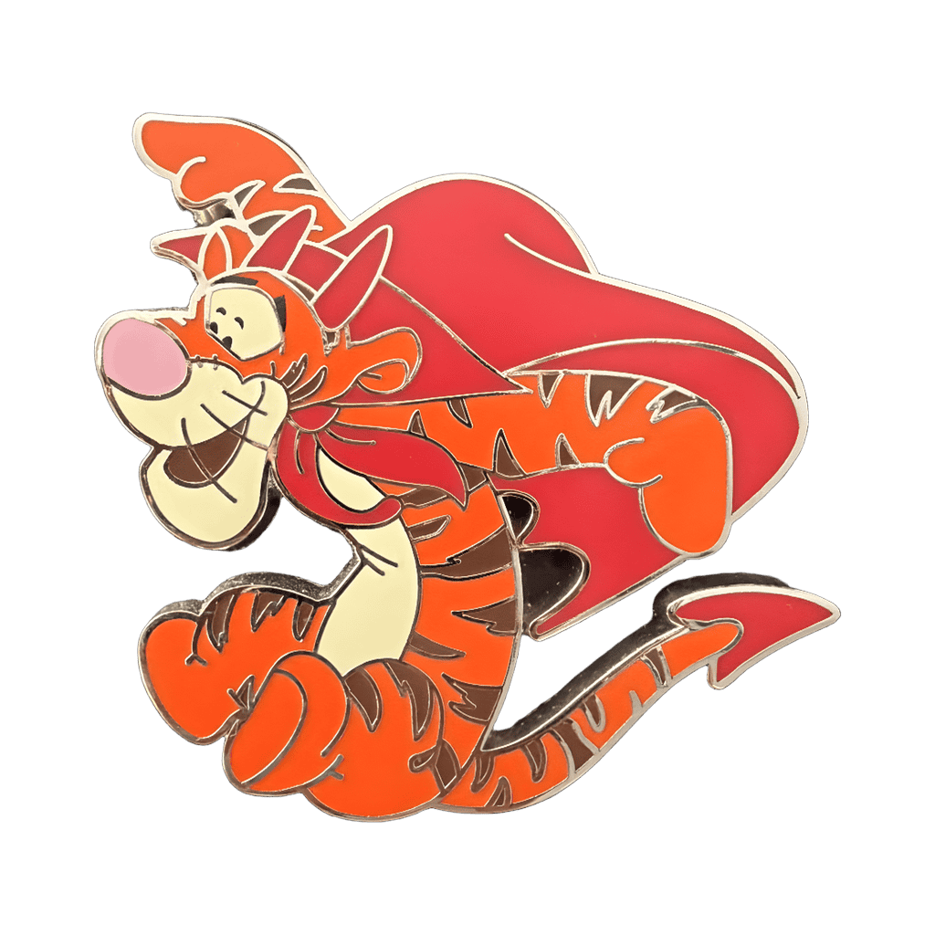 Tigger as the devil Disney pin