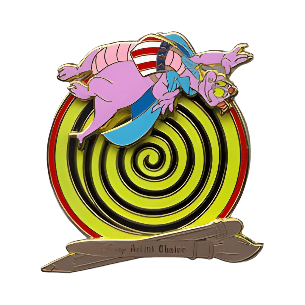 Figment Swirl Disney pin