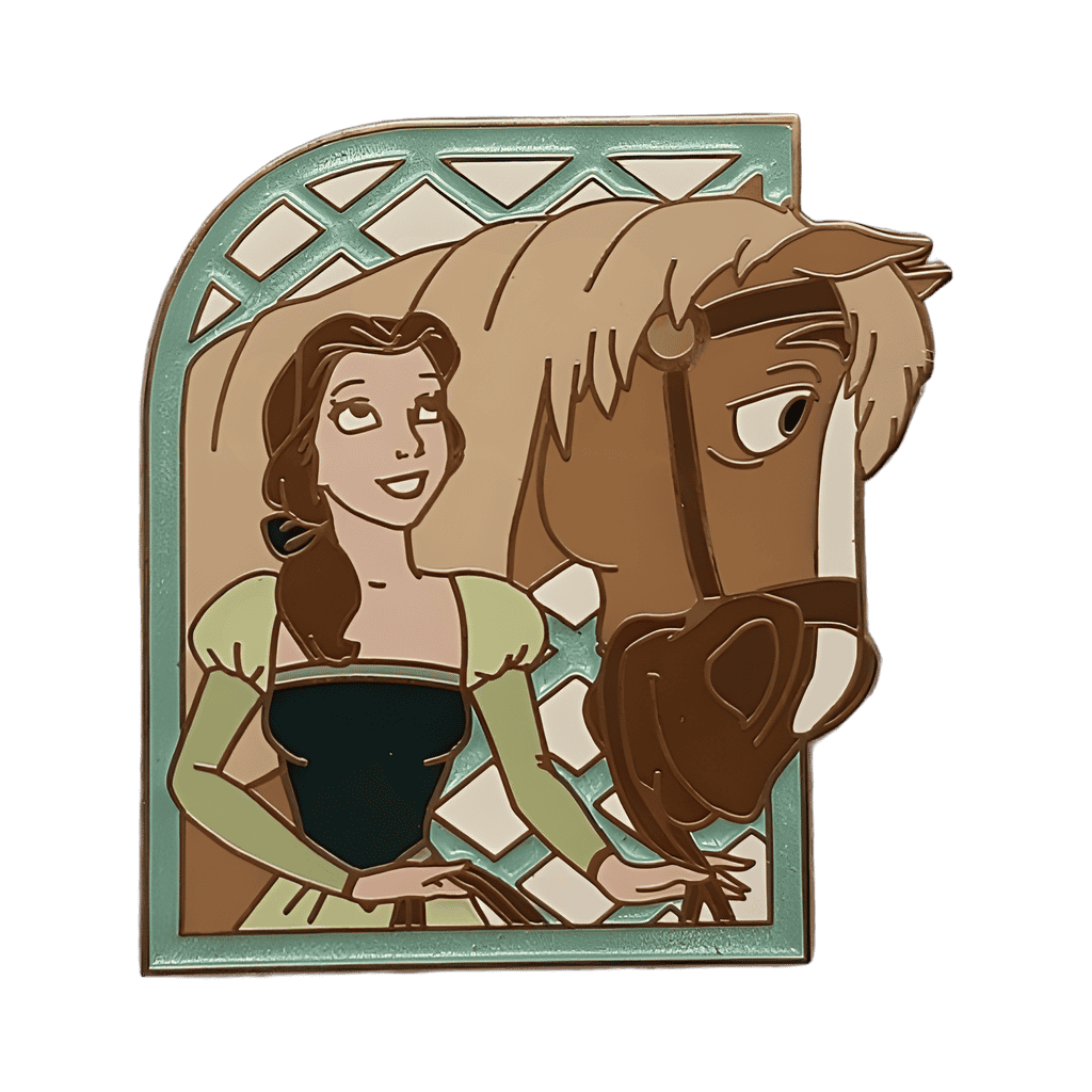 Princesses With their Horses (Belle with Phillipe) Disney pin