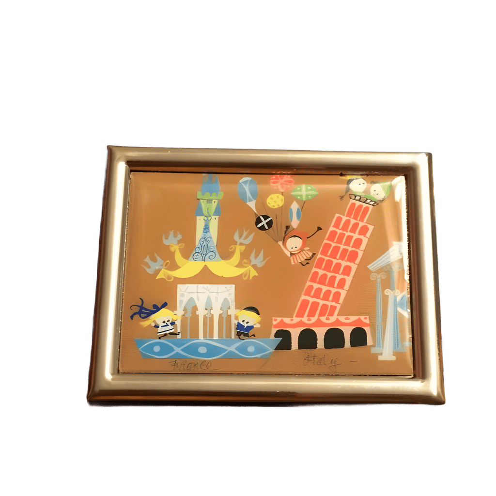 It's A Small World Concept Art Disney pin