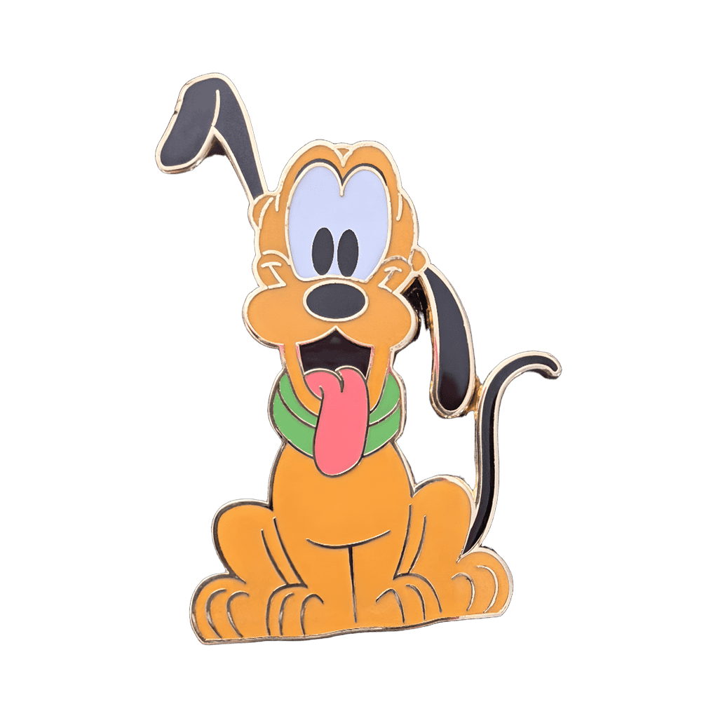 Sitting Pluto Disney pin