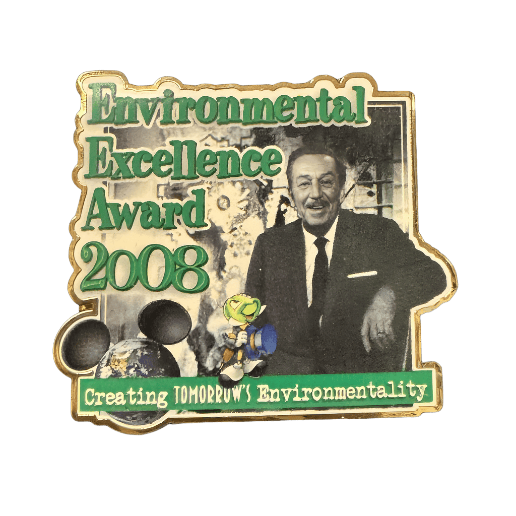 Environmental Excellence Award 2008 - Creating Tomorrow's Environmentality Disney pin