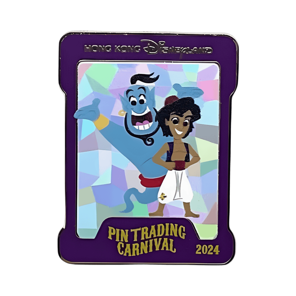 Genie and Aladdin Disney pin