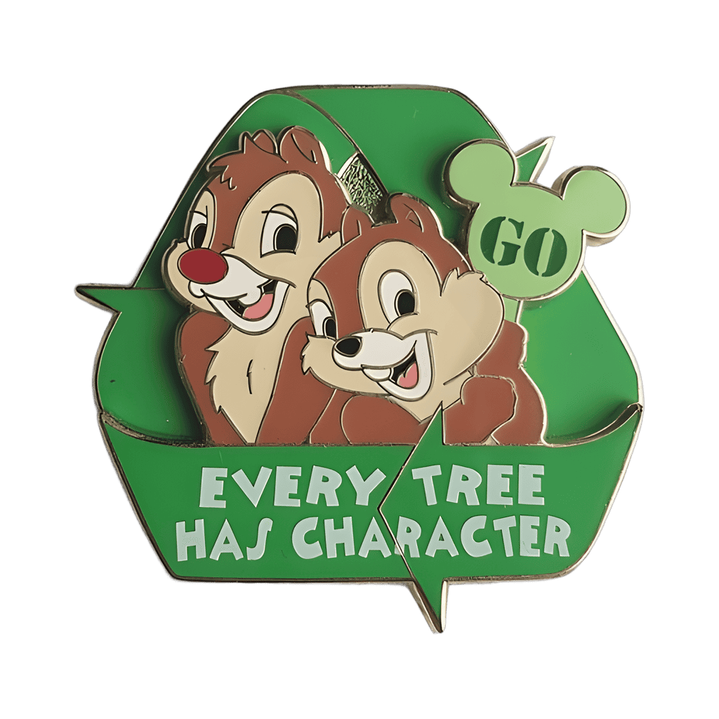 Every Tree Has Character - Chip and Dale Disney pin